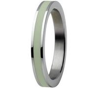 Skagen Bague Femme Argent/Vert clair JRSA036, Taille de la bague:54 (17.2) SS7 M17