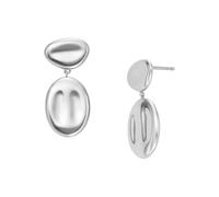 Skagen - Boucles d’oreilles pendantes Anja Pebble en acier inoxydable argenté, pour femme, SKJ1852040