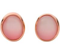 Skagen Boucles D'Oreilles Pour Femmes Agnethe, Longueur : 14.9 mm, Largeur : 8.4 mm, Hauteur : 5.5 mm Boucles D'Oreilles En Acier Inoxydable Or Rose, SKJ1468791