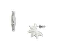 Skagen Boucles d'oreilles en acier inoxydable ou semi-précieux avec fermoir à verrou pour femmes