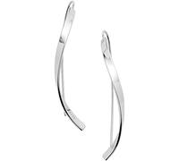 Skagen Boucles D'Oreilles Pour Femmes Kariana, Hauteur : 1 mm Longueur : 50 mm Largeur : 3 mm Boucles D'Oreilles En Acier Inoxydable Argenté, SKJ1199040