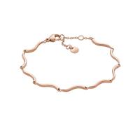 SKAGEN Bracelet chaîne Essential Waves en acier inoxydable, doré rose, pour femme, SKJ1787791