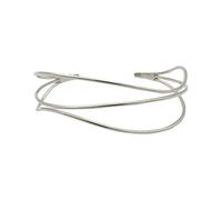 Skagen Bracelet Pour Femmes Kariana, 61 mm X 49,5 mm Longueur Intérieure Bracelet En Acier Inoxydable Argenté, SKJ1124040