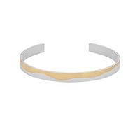 SKAGEN Bracelet Pour Femmes Kariana, Longueur : 190mm, Largeur : 6mm Bracelet En Acier Inoxydable 2 Tons, SKJ1704998, Argent Sterling