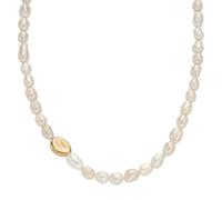 Skagen Collier de perles d'eau douce blanches Agnethe Pearl pour femme, SKJ1824710