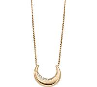 Skagen Collier Pour Femmes Kariana, Longueur : 609.6mm+70mm, Largeur : 22mm, Hauteur : 18.8mm Collier En Acier Inoxydable Doré, SKJ1614710