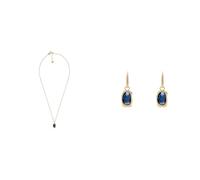 Skagen Femme Collier et Boucles d’Oreilles Sofie Sea Glass en Acier Inoxydable Doré, Set