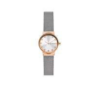 Skagen - Freja Lille Montre en Acier Inoxydable - Femme - Accessoires - Gris - Taille: ONE Size