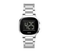 Skagen Mellem Montre numérique en Acier Inoxydable pour Hommes, Argent, Mellem numérique