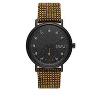 Skagen Montre-Bracelet Homme Quartz 50 m 5 ATM Analogique Cadran Noir