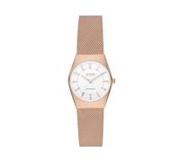Skagen Montre Grenen Lille de à alimentation solaire, en acier inoxydable, doré rose, pour femme, SKW3078