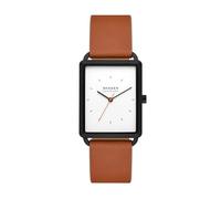Skagen - Montre Hagen à Trois Aiguilles en Acier Inoxydable Noir pour Homme, SKW6929