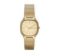 Skagen Montre Mellem Lille pour Femme, Mouvement à Quartz Trois Aiguilles avec Bracelet en Acier Inoxydable, Or sépia, 28 mm