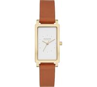 Skagen Montre pour femme Hagen mouvement quartz/3 aiguilles boîtier 22mm avec bracelet en cuir SKW3097