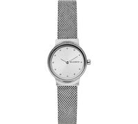 Skagen Montre pour femmes Freja Lille, mouvement à deux aiguilles, boîtier en acier inoxydable argenté de 26 mm avec bracelet en maille d'acier inoxydable, SKW2715