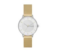 Skagen Montre pour femmes Riis Quartz/3 Mouvement manuel Boîtier 36mm avec bracelet en acier inoxydable SKW3092