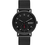 Skagen Montre pour homme Kuppel, mouvement quartz/3 aiguilles, boîtier de 44 mm, bracelet en acier inoxydable SKW6892