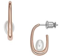 Skagen SKJ1747791 Boucles d'oreilles Femme SEA LANTERNS Acier inoxydable Rose Blanc