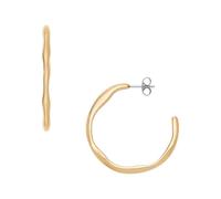 Skagen Boucles d'oreilles en acier inoxydable pour femme avec fermoir papillon, 3.5Lx3.43Wxcm, Acier inoxydable, Pas de gemme