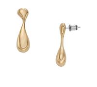 Skagen Boucles d'oreilles en acier inoxydable ou semi-précieux avec fermoir à verrou pour femmes