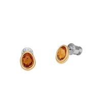 Skagen Boucles d'oreilles Femme Sea Glass verre couleur miel, SKJ1739710