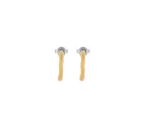 Skagen Stak SKJ1868710 Boucles d'oreilles en acier inoxydable doré pour femme, taille unique, Acier inoxydable, Pas de gemme