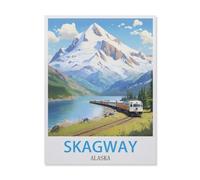 Skagway Alaska，1000 Pièces Puzzles - Jeux Éducatifs Jouets Joli Cadeau Assemblage Puzzles pour Adultes（50x70cm）-IF57