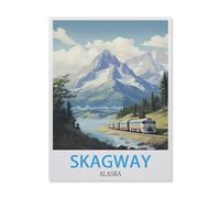 Skagway Alaska，Puzzle 1000 Pièces pour Adultes et Enfants, Jouet Éducatif pour Tout-Petits（75x50cm）-IF59