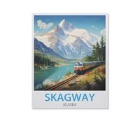 Skagway, Alaska，Puzzle Jouets 1000 Pièces Puzzles Puzzle Créatif Jouets Éducatifs Adultes pour Enfants Jeu De Puzzle Adulto（75x50cm）-HV72