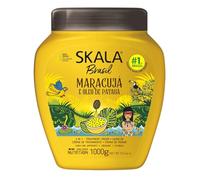 SKALA - Après-Conditionneur Brasil Maracuja e Óleo de Pataua - Contient Beurre de Karité et Panthénol - Sans Sulfates, Parabènes, Silicones, Pétrolatum et Huile Minérale, Multicolore, 1000 ml