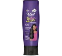 SKALA - Après-shampooing Extra Lisse - Cheveux lisses et sans frisottis - Enrichi en Vitamine E et Panthénol - Protéines de Riz et Silicones - 100% Végétalien, Blanche, 325 ml