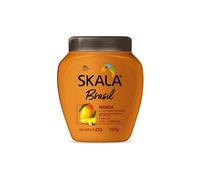 -SKALA EXPERT- Masque/Après-Shampooing "Manga et Châtaigne" 2 en 1-1000ml- 100% Vegan - Récupère l'hydratation et réduit les frisottis.