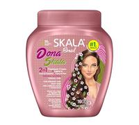 SKALA - Crème de Soin pour Cheveux Dona Skala - Végane - Pas d'expérimentation sur les animaux - Avec de l'huile d'avocat et de l’huile de lin - Contient des vitamines, Blanche, 1 kg (Lot de 1)
