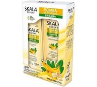 -Skala Expert- Kit Shampoing Et Après-Shampooing "Banane Et Bacuri" -2 * 325ml- 100% Vegan- Nourrit La Fibre Capillaire Et Les Pointes Sèches.
