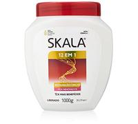 -SKALA EXPERT- Masque/Crème Conditionnante "12 en 1" -1000 ml- 100% Vegan - Restaure et nourrit les cheveux et combat les principaux signes de dommages.