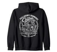 Skallagrims Ironworks Custom Axes Islande Old Iron Shop Sweat à Capuche