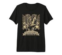 Skanderbeg Drapeau De L'albanie Et du Kosovo pour Un Fier T-Shirt Haut de Gamme
