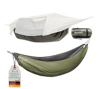 Skandika Couverture pour tente hamac Rian | Underquilt pour hamac de camping, 220 g/m², rembourrage en microfibre, 237 × 110 cm, 1,3 kg, lavable en machine, matelassage, hamac, tente, tente d'arbre