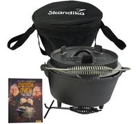 Skandika Dutch Oven Flame Master 7,1 litres - Set complet