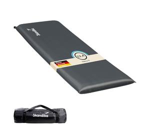 Skandika Easy Single/Double 3D Premium - Matelas autogonflant pneumatique Camping Lit d'appoint- 10 cm d'épaisseur