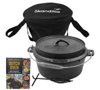 Skandika Flame Master Marmite en fonte sans pieds 7,1L