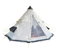 Skandika Tipi Goathi 550 Protect | Tente de Camping pour 6 Personnes | Sol Cousu, Moustiquaire, Hauteur 3m, Colonne d'Eau 4000 mm, Armature en Acier | Indienne, Festival, Outdoor