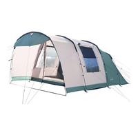 Skandika Hafslo Sleeper Protect | Tente Tunnel de Camping 4/5 Personnes, imperméable, Sol Cousu, Colonne d'eau de 5000 mm, auvent et Cabine de Couchage Sombre | Tente familiale
