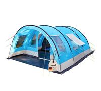 Skandika Helsinki - Tente familiale tunnel - 525 x 410 cm - 6 personnes - bleu