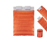 Skandika Iceland Double sac de couchage - orange