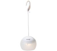 Skandika LED Lampe de camping Tufjord |3 modes d'éclairage, batterie 2000 mAh, rechargeable, lampe de tente, veilleuse |Lampe pour le camping, le jardin, la décoration, la randonnée (Blanc)