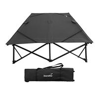 Lit de camp pour deux personnes - Bodo - Lit d'appoint camping 215x140 cm