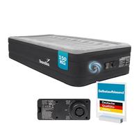 Skandika Matelas Gonflable Sveja Flex/Plus/Premium | Matelas pneumatique, pour 1-2 Personnes, avec Pompe, Max 150-300 kg, Sac de Transport | Lit d'appoint, Tente, Camping (1 Personne | Standard)