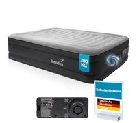 Skandika Matelas Gonflable Sveja Flex/Plus/Premium | Matelas pneumatique, pour 1-2 Personnes, avec Pompe, Max 150-300 kg, Sac de Transport | Lit d'appoint, Tente, Camping (2 Personnes | Standard)