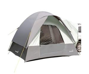 Skandika Pitea Extension d'auvent pour 4 Personnes pour SUV, Voiture, Mini-Van, autoportante, 300 x 300 cm avec 220 cm de Hauteur et Tapis de Sol Cousu